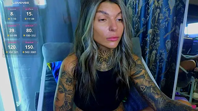 tattooedBabyy online show from 11, 11, 2025