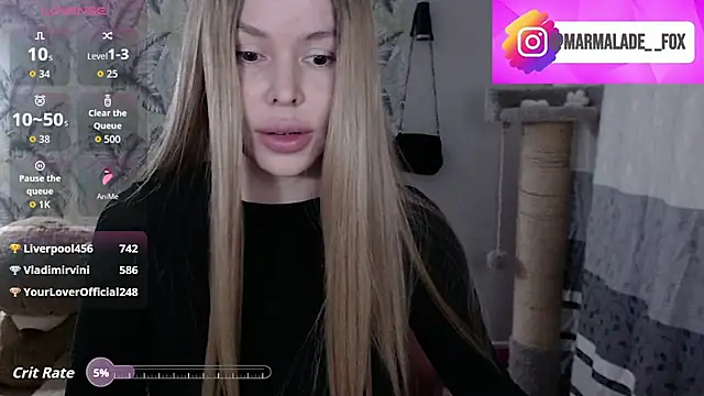 Marmalade Fox online show from 17, 3, 2026