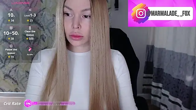 Snapshot of Marmalade_Fox chatting on 23, 4, 2026 Marmalade Fox online show from 23, 4, 2026