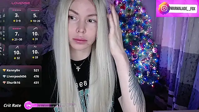 Marmalade Fox online show from 17, 12, 2025