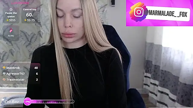 Snapshot of Marmalade_Fox chatting on 20, 7, 2026 Marmalade Fox online show from 20, 7, 2026