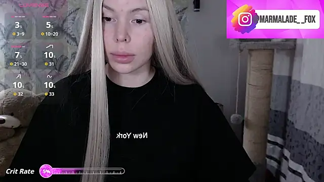 Marmalade Fox online show from 13, 3, 2026