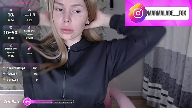 Marmalade Fox online show from 12, 4, 2026