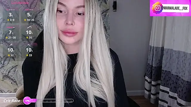 Marmalade Fox online show from 5, 11, 2025