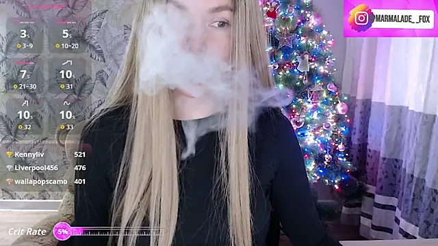 Marmalade Fox online show from 15, 12, 2025