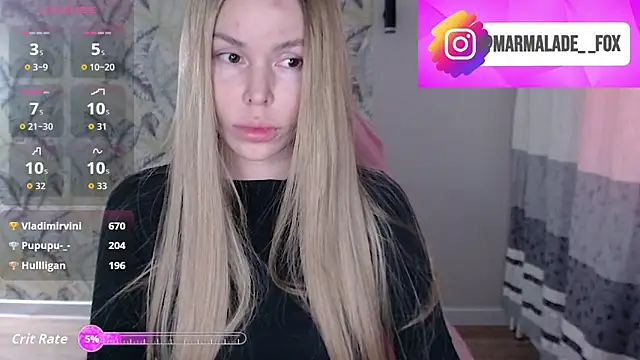 Snapshot of Marmalade_Fox chatting on 19, 4, 2026 Marmalade Fox online show from 19, 4, 2026