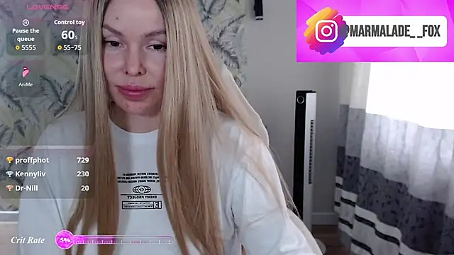 Snapshot of Marmalade_Fox chatting on 11, 7, 2026 Marmalade Fox online show from 11, 7, 2026