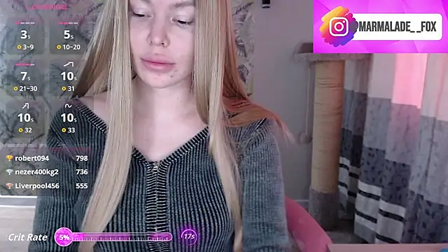 Marmalade Fox online show from 29, 3, 2026