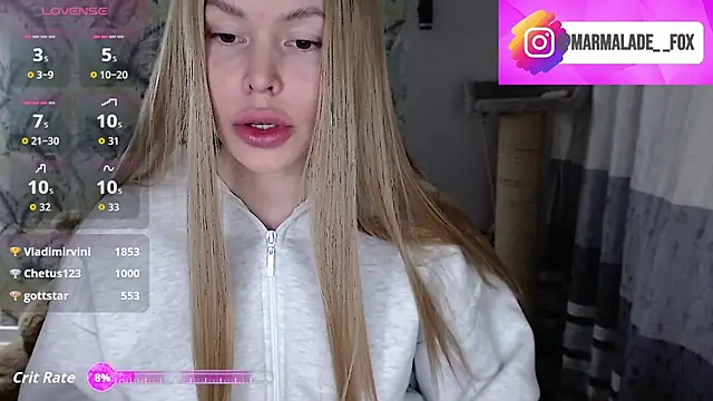 Marmalade Fox online show from 11, 3, 2026