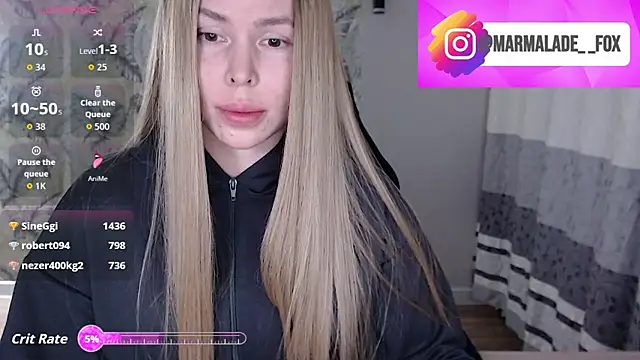 Marmalade Fox online show from 7, 4, 2026