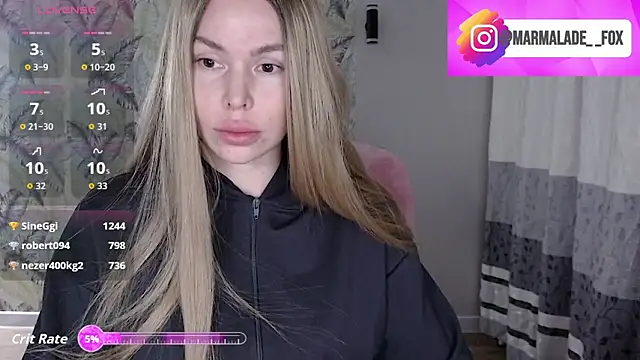 Marmalade Fox online show from 6, 4, 2026