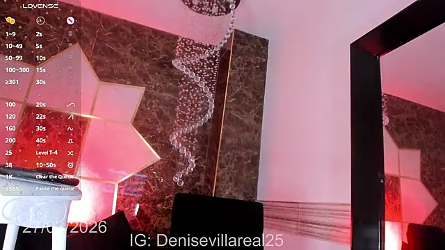 DeniseVillareal online show from 27, 3, 2026