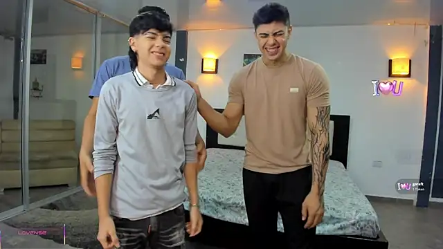 badguyss bisex online show from 18, 1, 2026