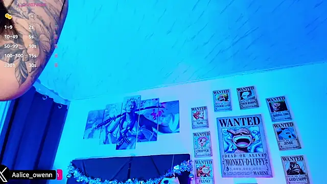 Aliceowenn online show from 21, 12, 2025