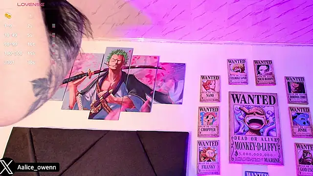 Aliceowenn online show from 11, 2, 2026