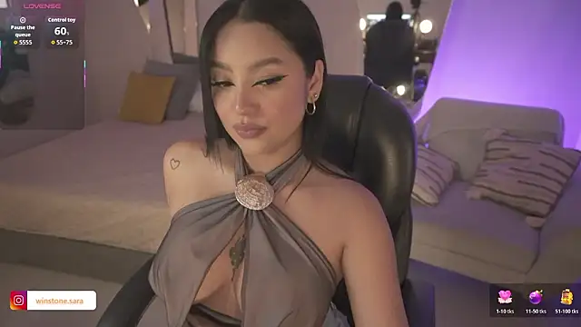 sarawinstone online show from 5, 3, 2026