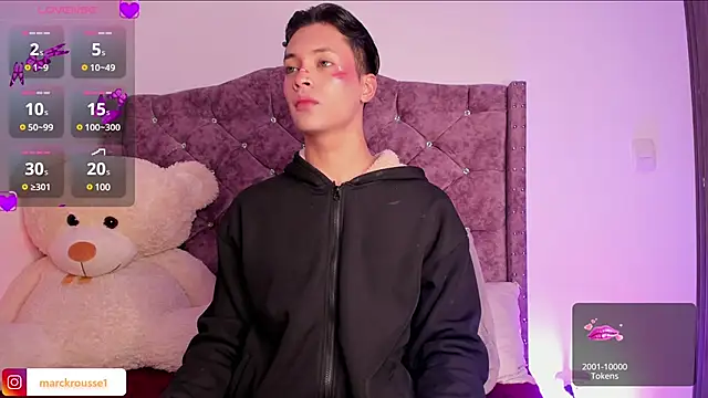 Marck rousse1 online show from 6, 2, 2025