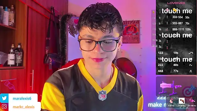 marckalexis online show from 23, 7, 2026