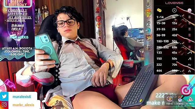 marckalexis online show from 16, 3, 2026