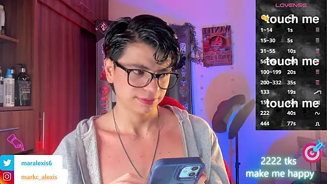 marckalexis online show from 31, 5, 2026