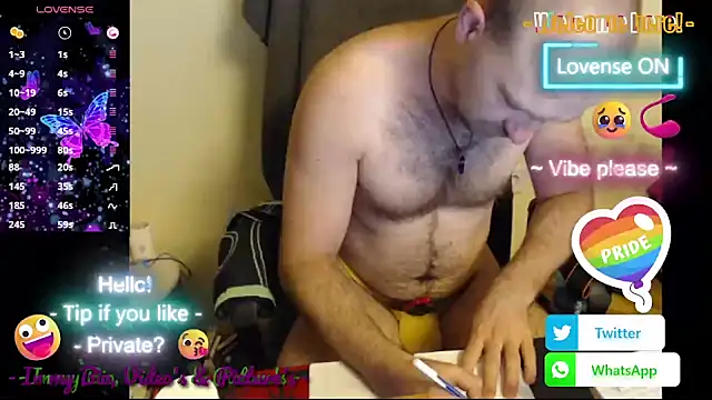 RealManHaveHairy online show from 28, 9, 2025