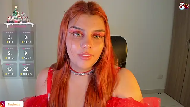 Fieryfenixx online show from 24, 12, 2024