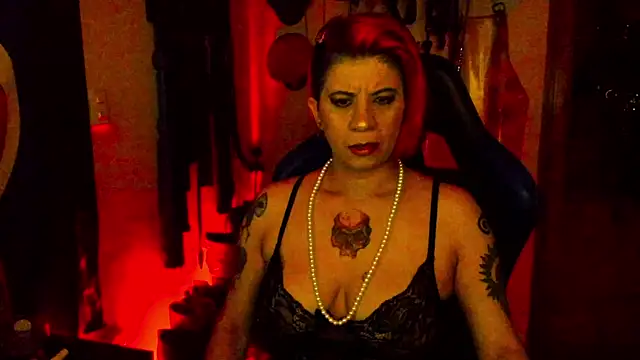 DominatrixBlue online show from 29, 1, 2025