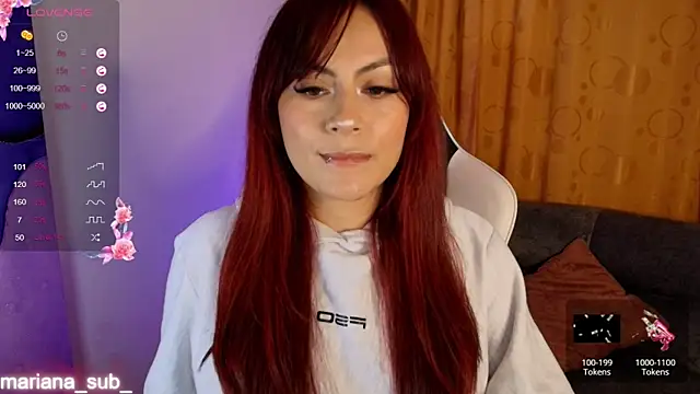 mariana sub  online show from 9, 10, 2025