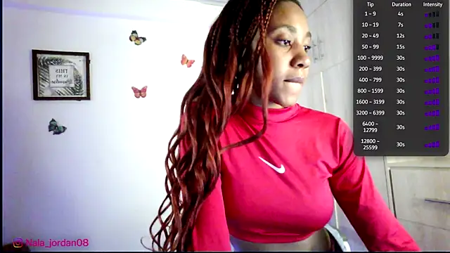 Snapshot of Nala_j8 chatting on 28, 6, 2026 Nala j8 online show from 28, 6, 2026