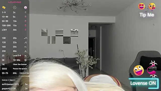 LovelyBianca online show from 8, 3, 2026