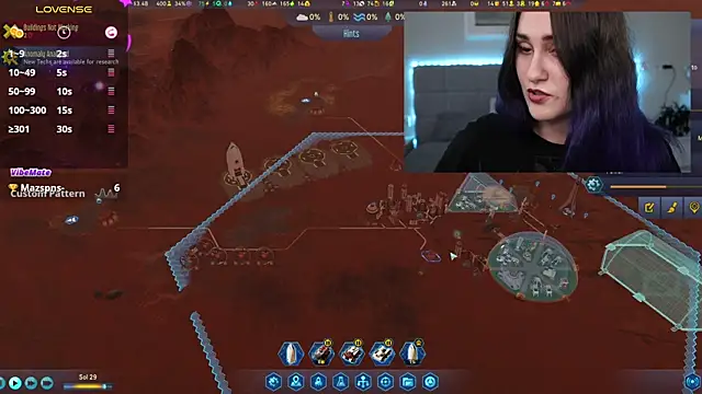 Erotic Synth Goddess online show from 17, 9, 2025