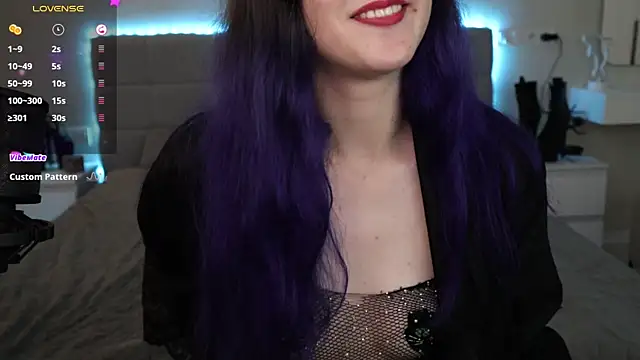 Erotic Synth Goddess online show from 10, 9, 2025