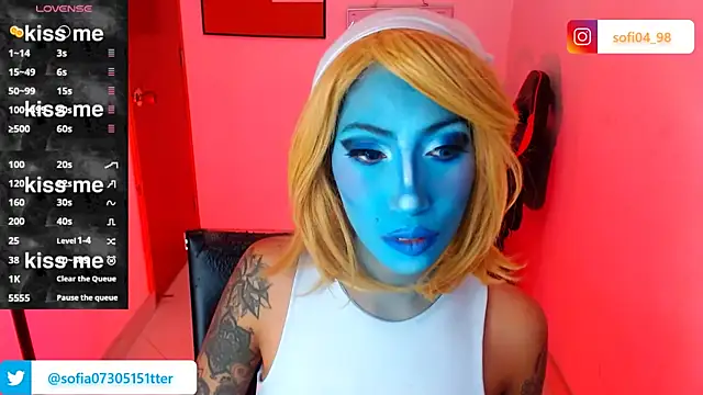 sofia rosse4 online show from 28, 6, 2026