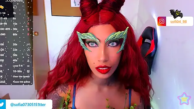 sofia rosse4 online show from 9, 5, 2026