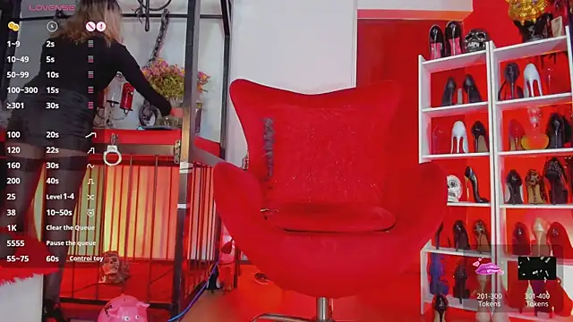 MistressAndre online show from 1, 12, 2025