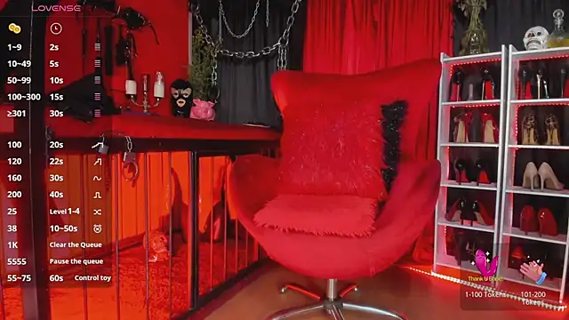 MistressAndre online show from 3, 6, 2026
