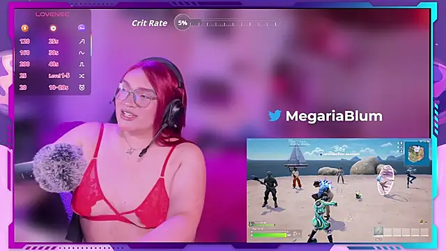 MegariaB online show from 26, 4, 2026