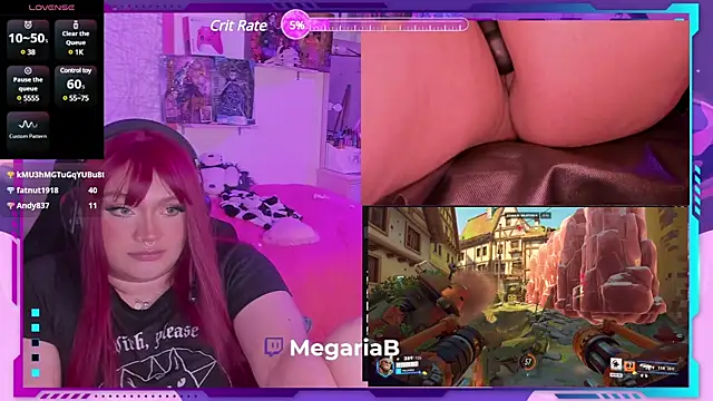 MegariaB online show from 17, 3, 2025