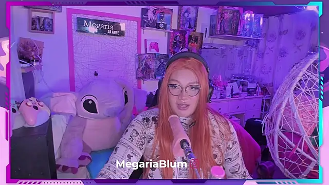 MegariaB online show from 22, 3, 2025