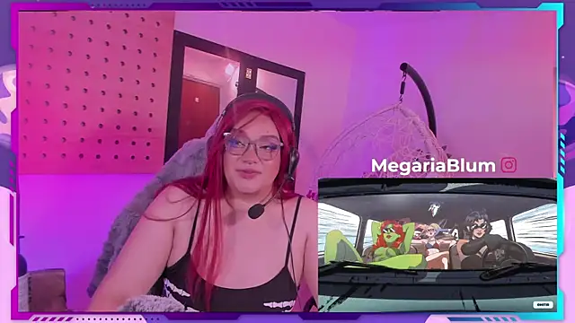 Snapshot of MegariaB chatting on 18, 7, 2026 MegariaB online show from 18, 7, 2026