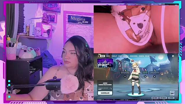 MegariaB online show from 22, 9, 2025