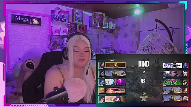 MegariaB online show from 15, 9, 2025