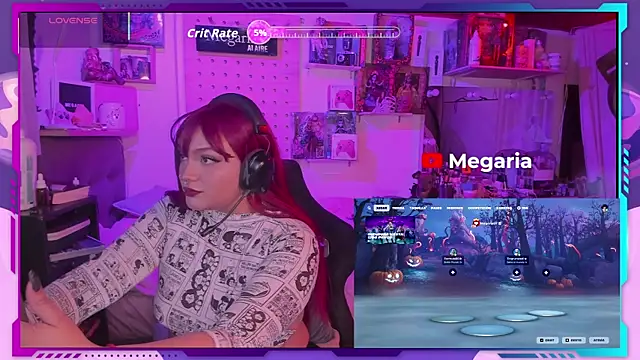 MegariaB online show from 19, 10, 2025