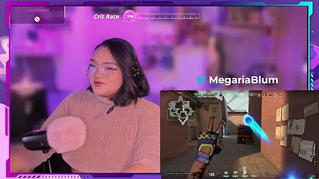 MegariaB online show from 5, 12, 2025