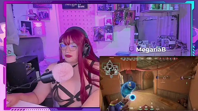 MegariaB online show from 2, 10, 2025