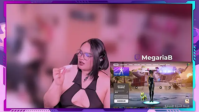 MegariaB online show from 26, 5, 2026