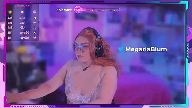 MegariaB online show from 7, 3, 2026