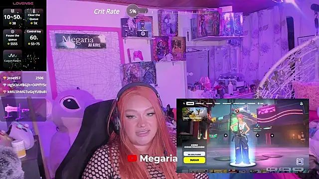 MegariaB online show from 15, 3, 2025