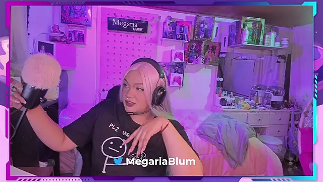 MegariaB online show from 3, 10, 2025