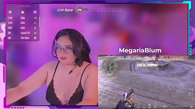 MegariaB online show from 3, 4, 2026